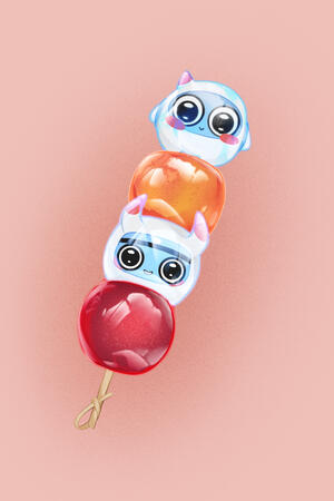 candied